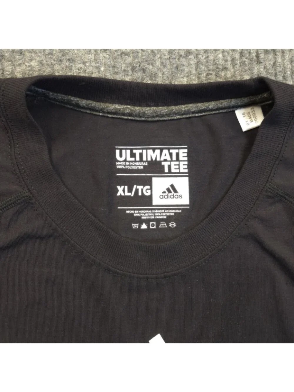 Adidas NHL Carolina Hurricanes Ultimate Tee  Men's Size XL - Black (EUC)